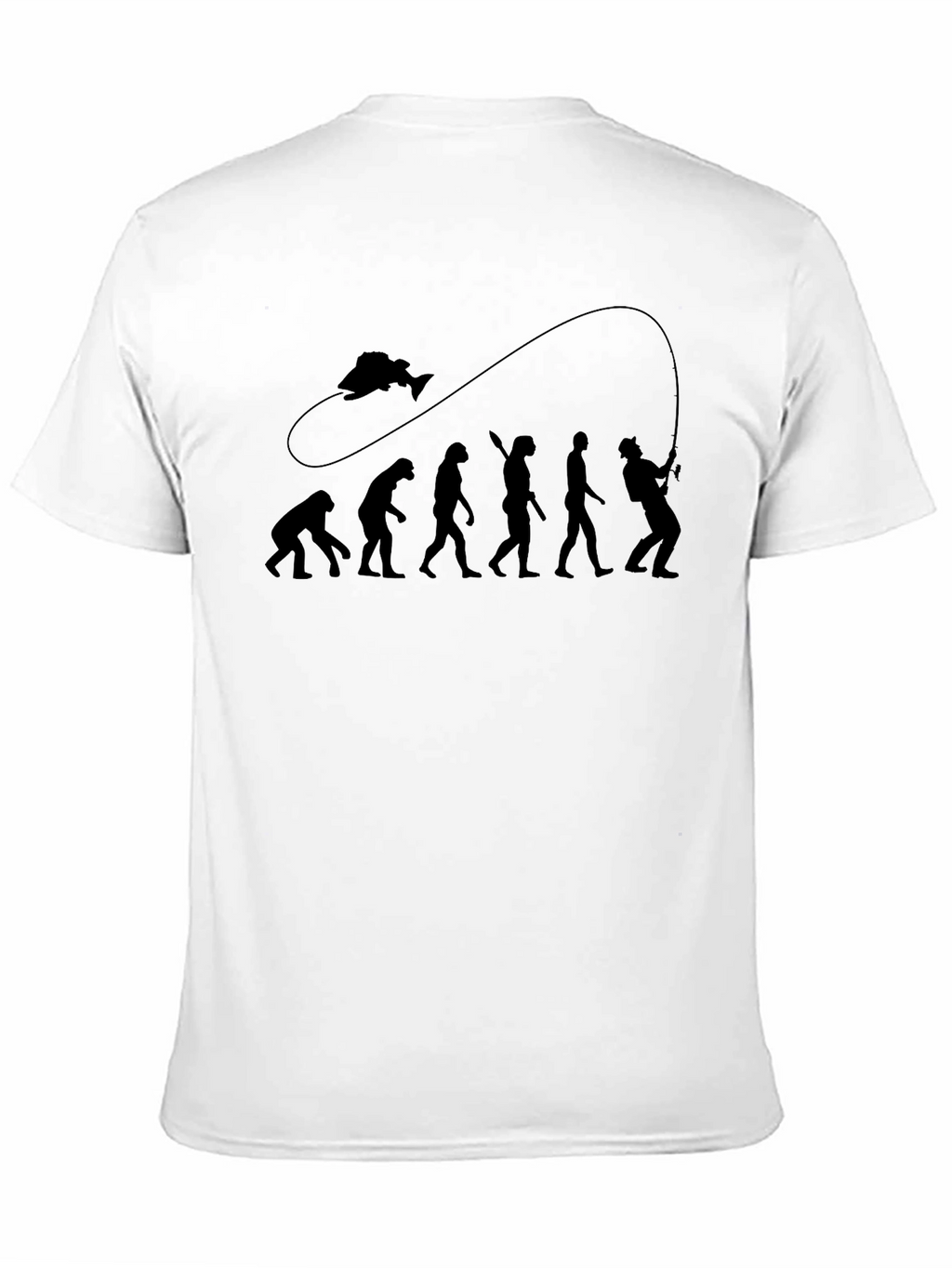 Evolution of Fishing T-Shirt
