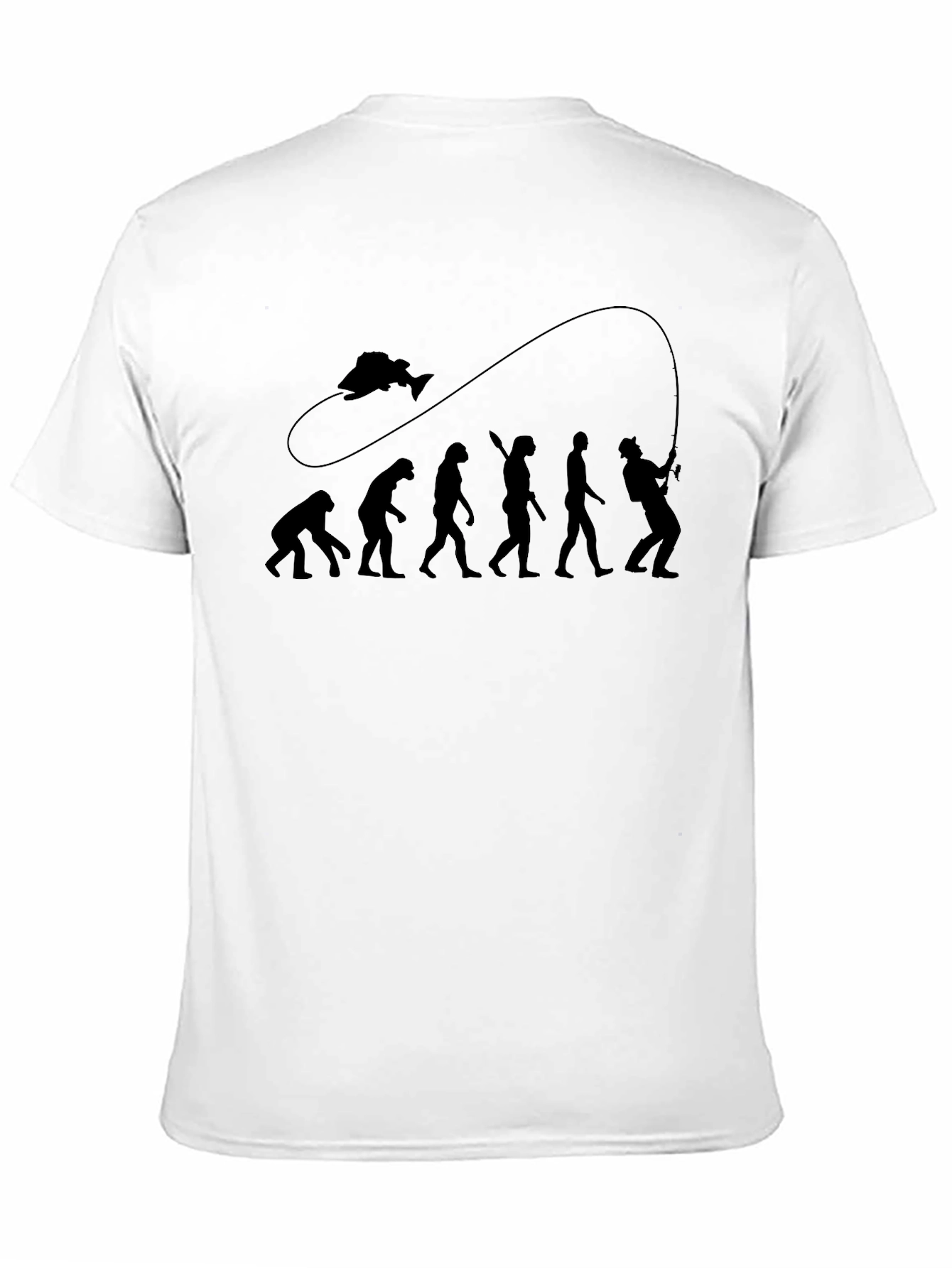 Evolution of Fishing T-Shirt