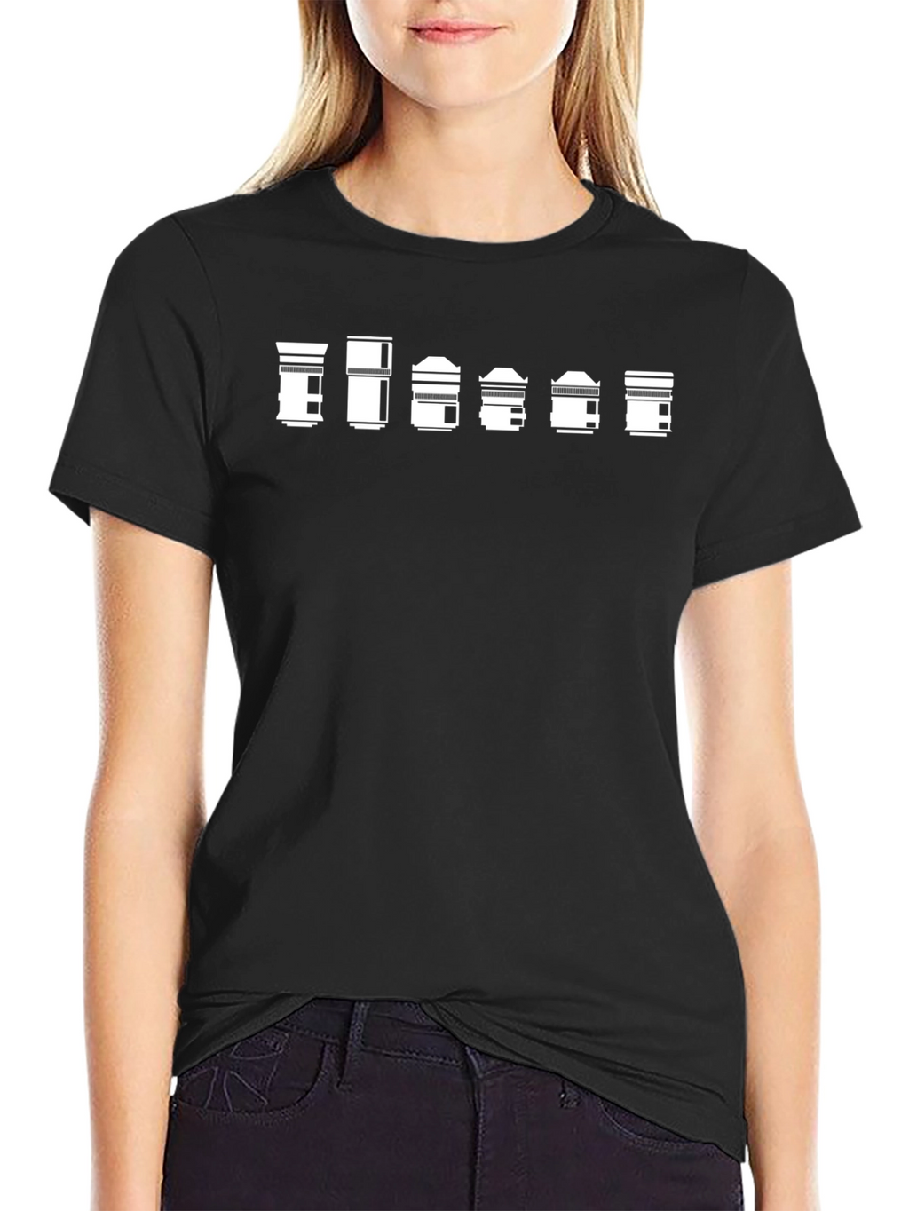 Lens Array Black T-Shirt - Photography Gift