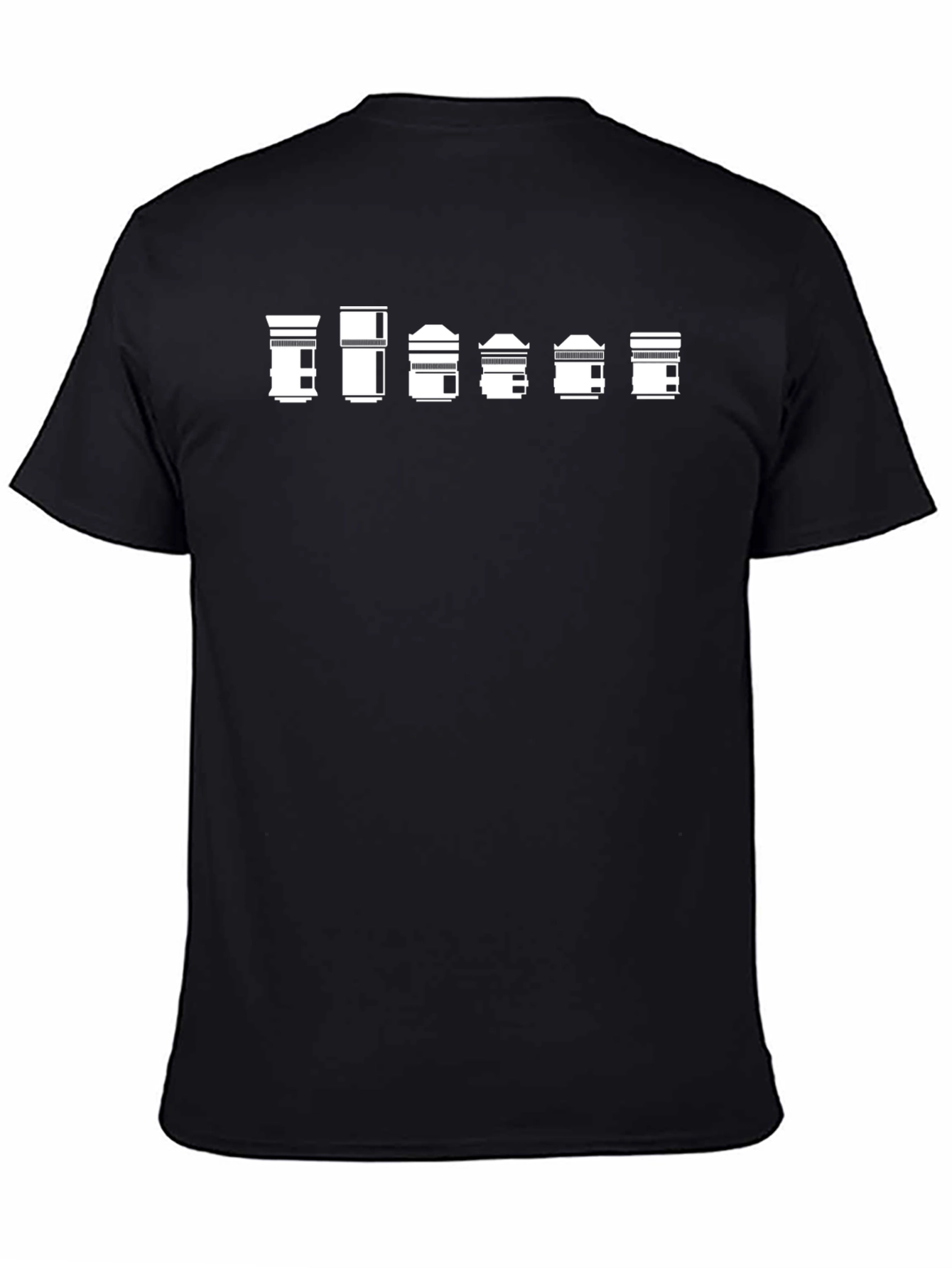 Lens Array Black T-Shirt - Photography Gift