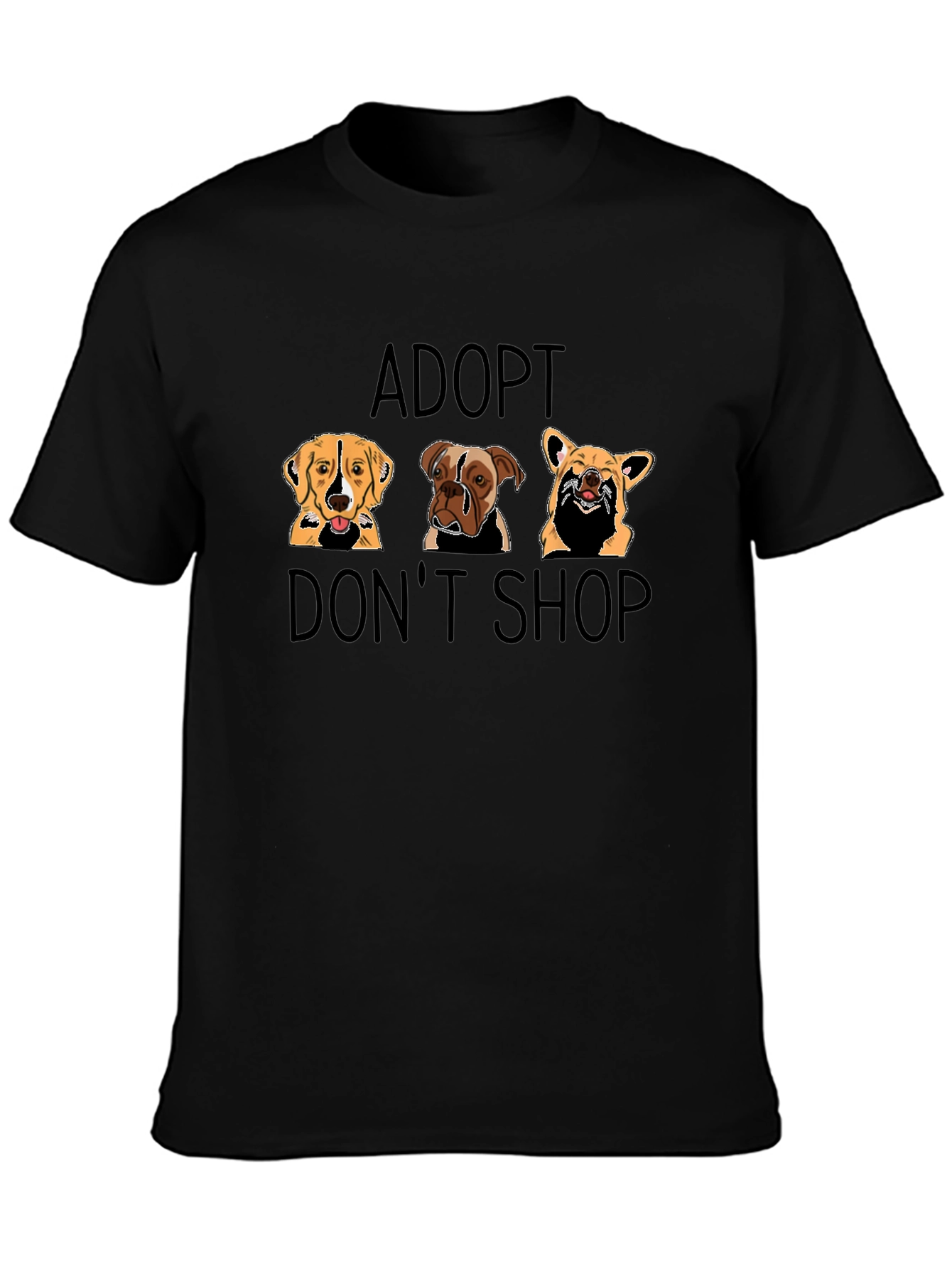 Adopt Dont Shop Graphic T-Shirt