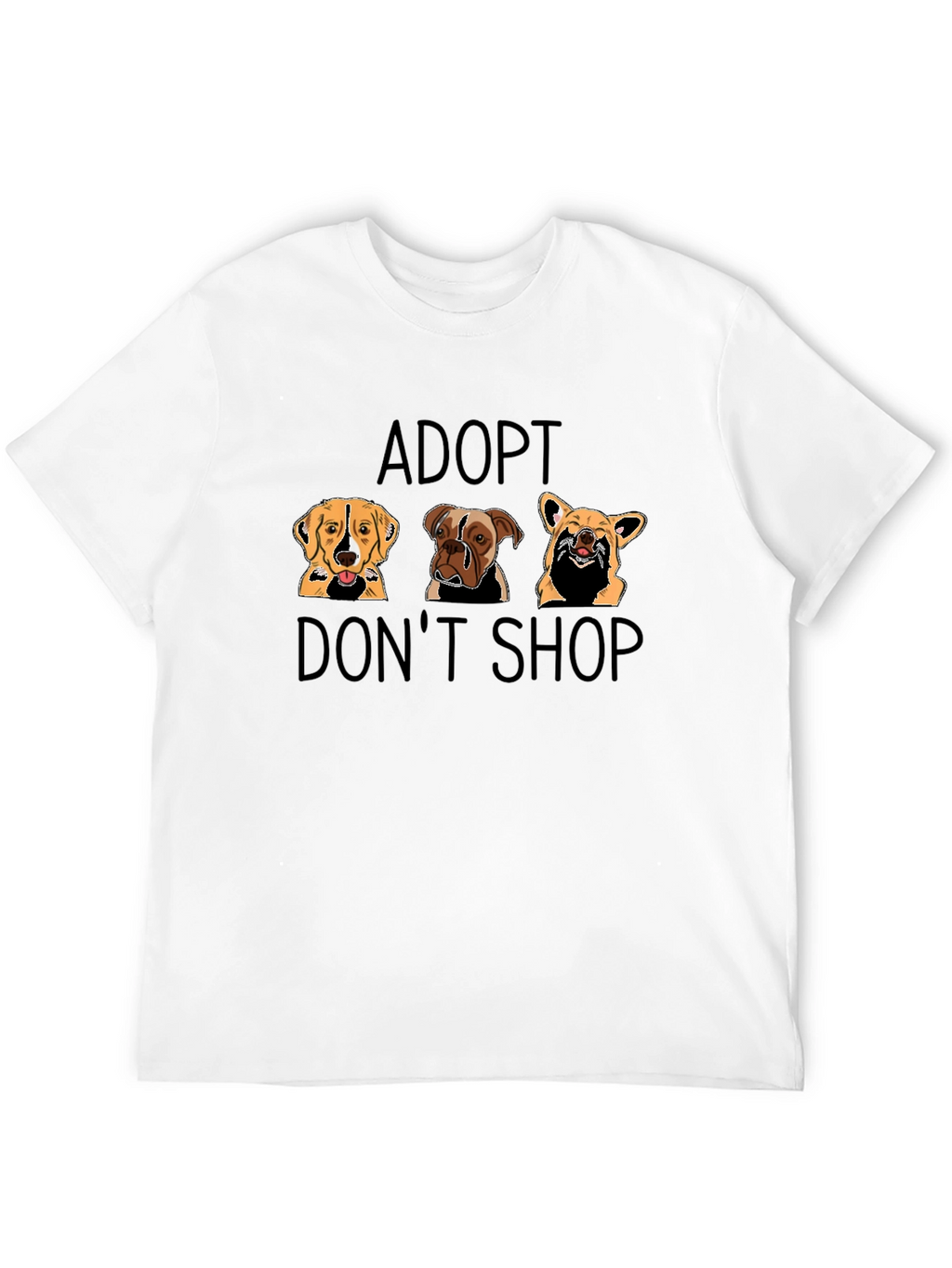 Adopt Dont Shop Graphic T-Shirt