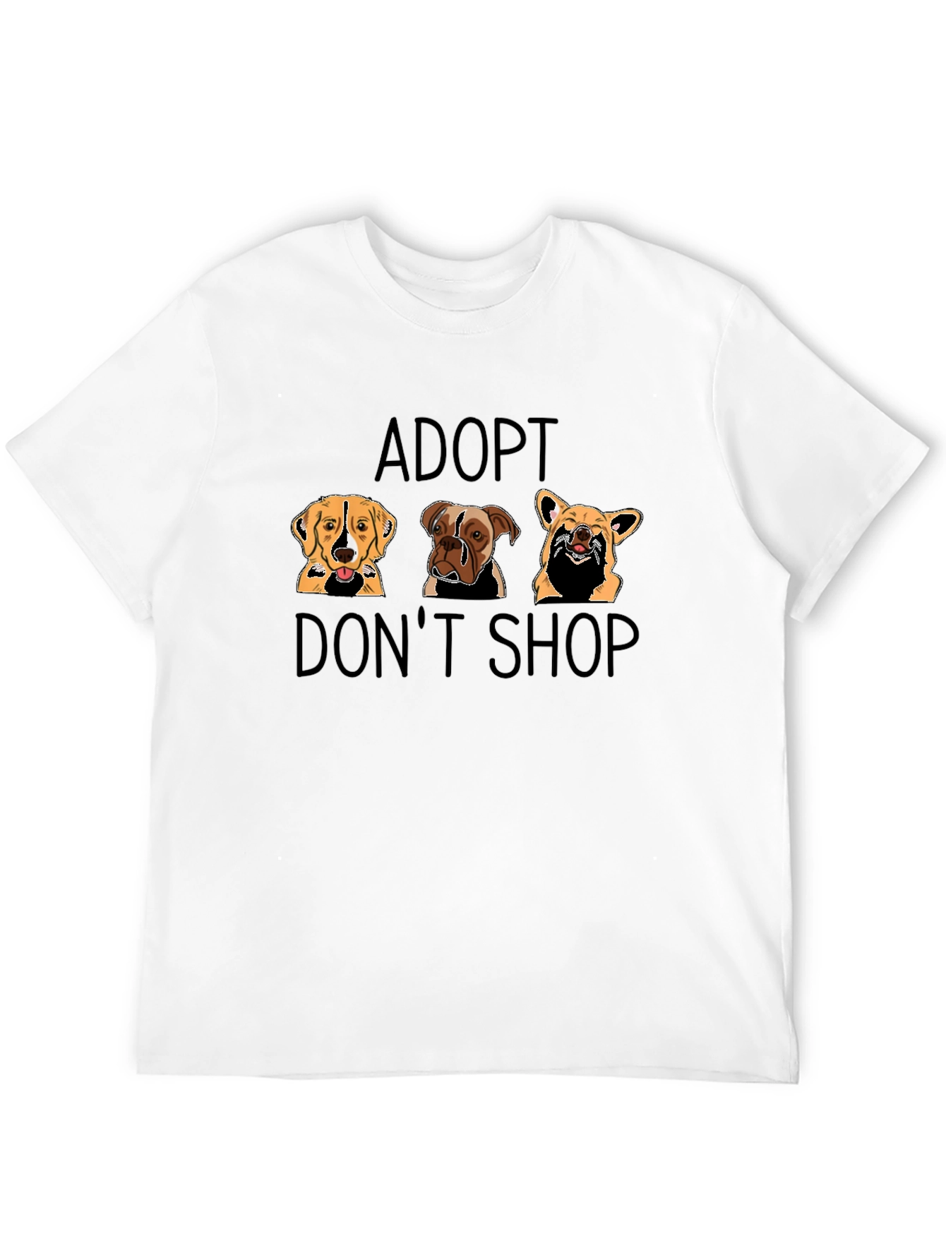 Adopt Dont Shop Graphic T-Shirt