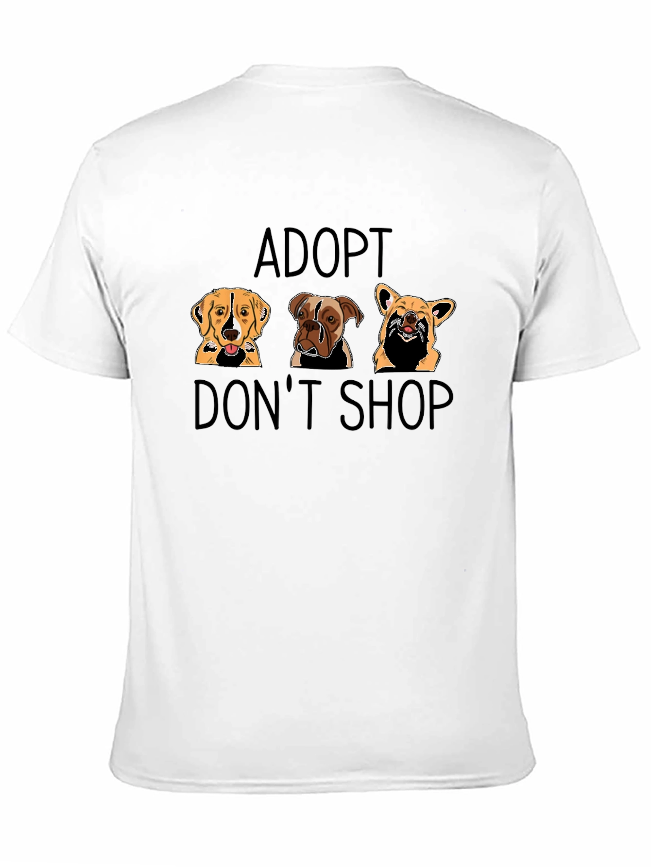 Adopt Dont Shop Graphic T-Shirt