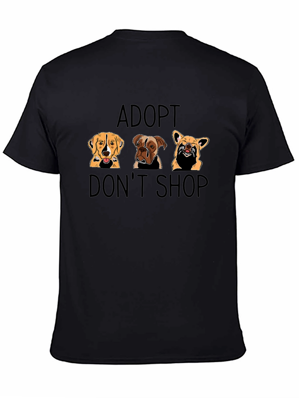 Adopt Dont Shop Graphic T-Shirt