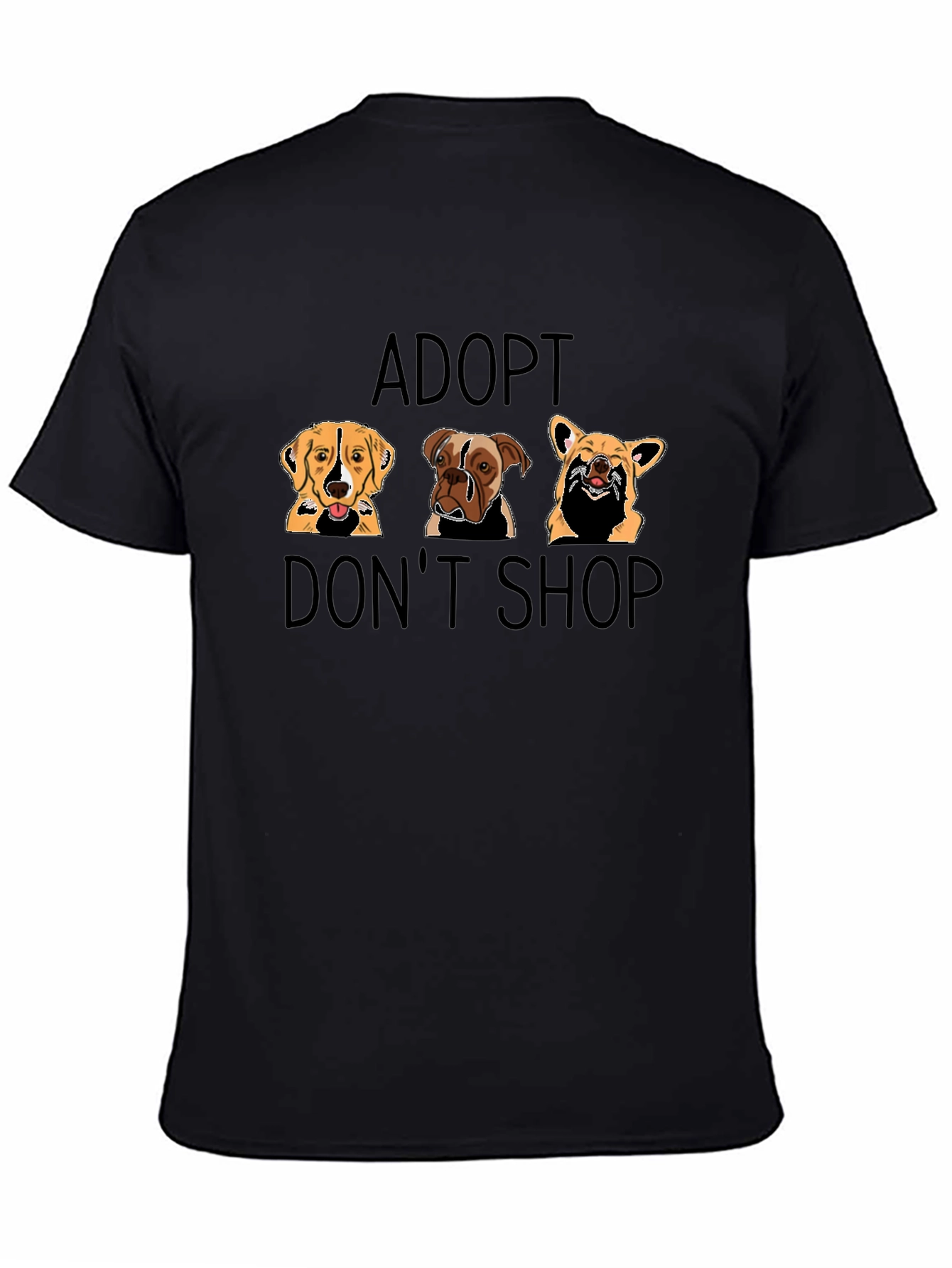 Adopt Dont Shop Graphic T-Shirt