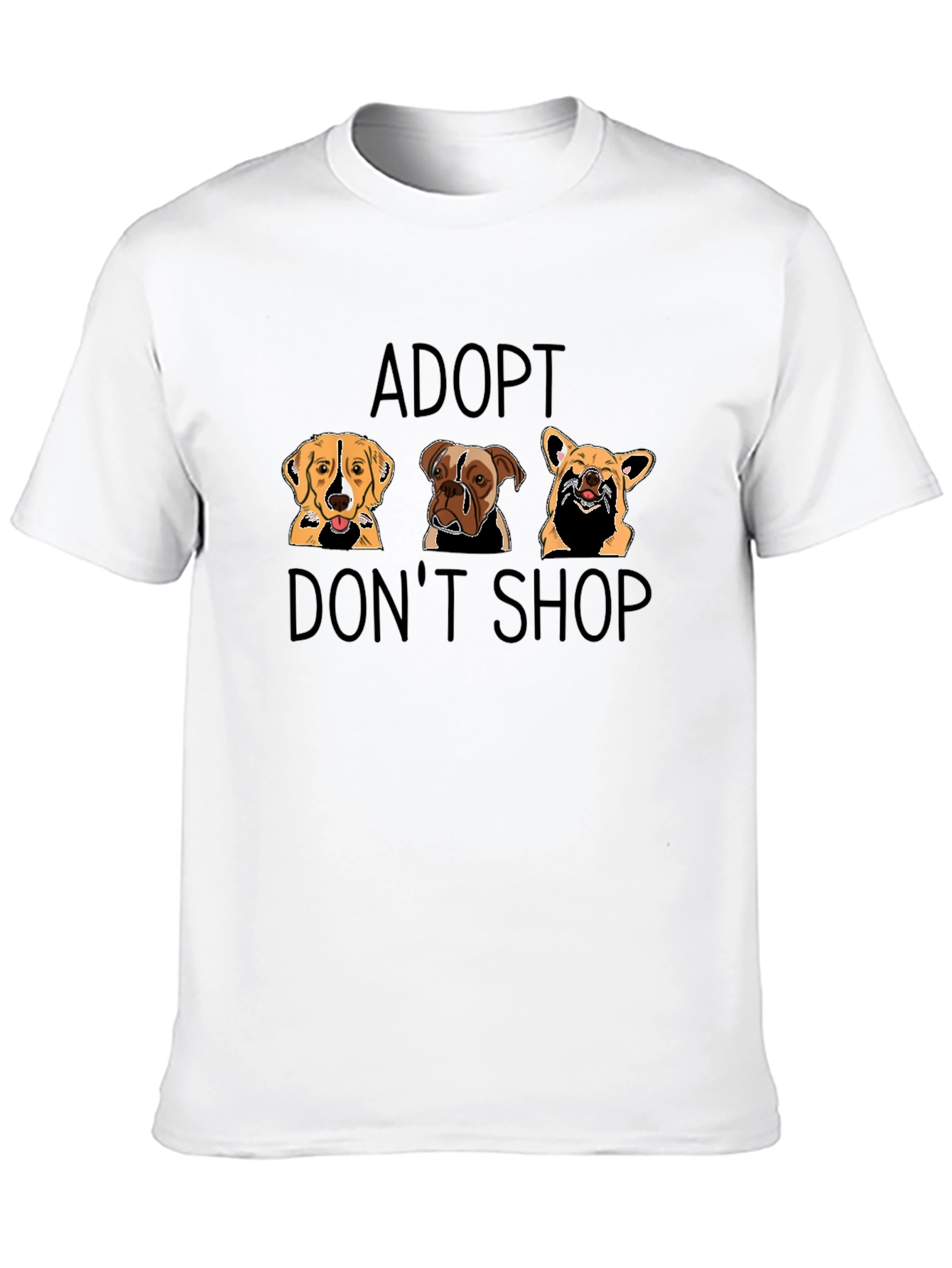 Adopt Dont Shop Graphic T-Shirt