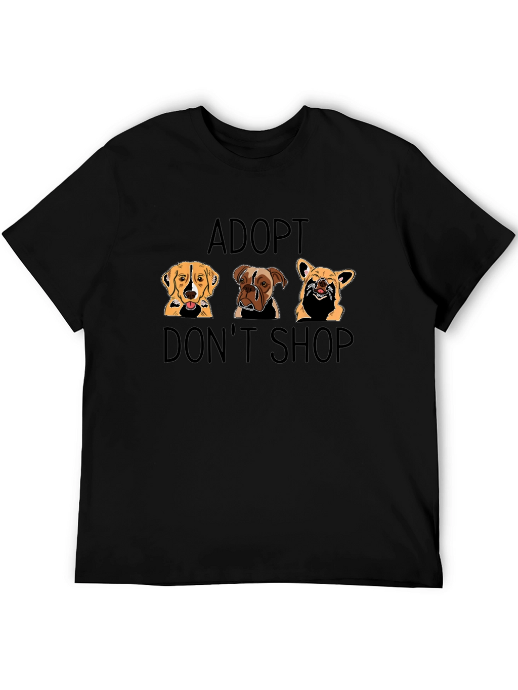 Adopt Dont Shop Graphic T-Shirt