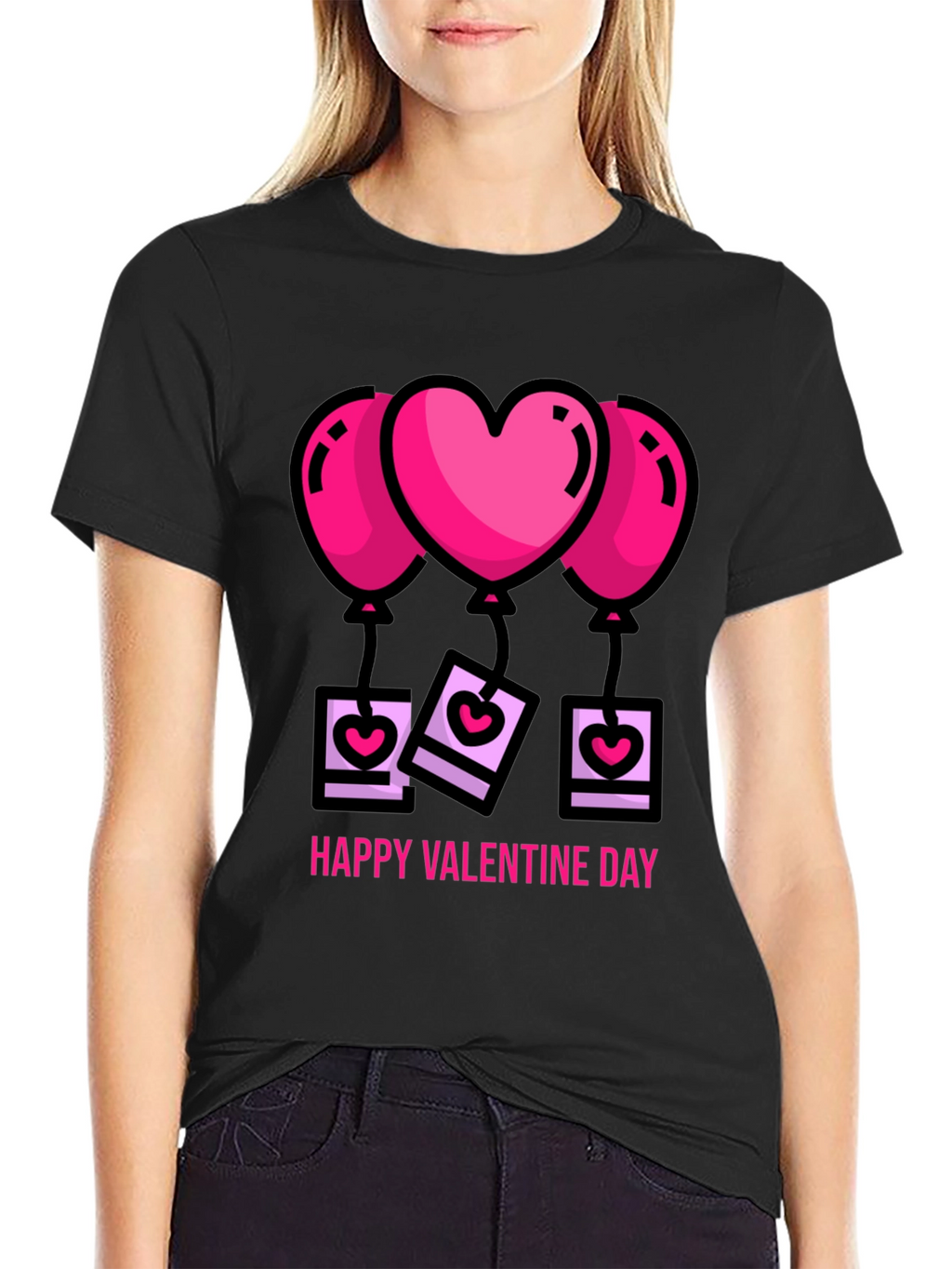 Valentines Day Heart Balloon T-Shirt