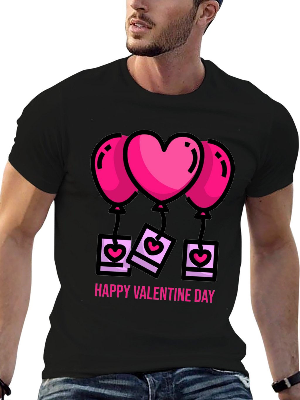 Valentines Day Heart Balloon T-Shirt