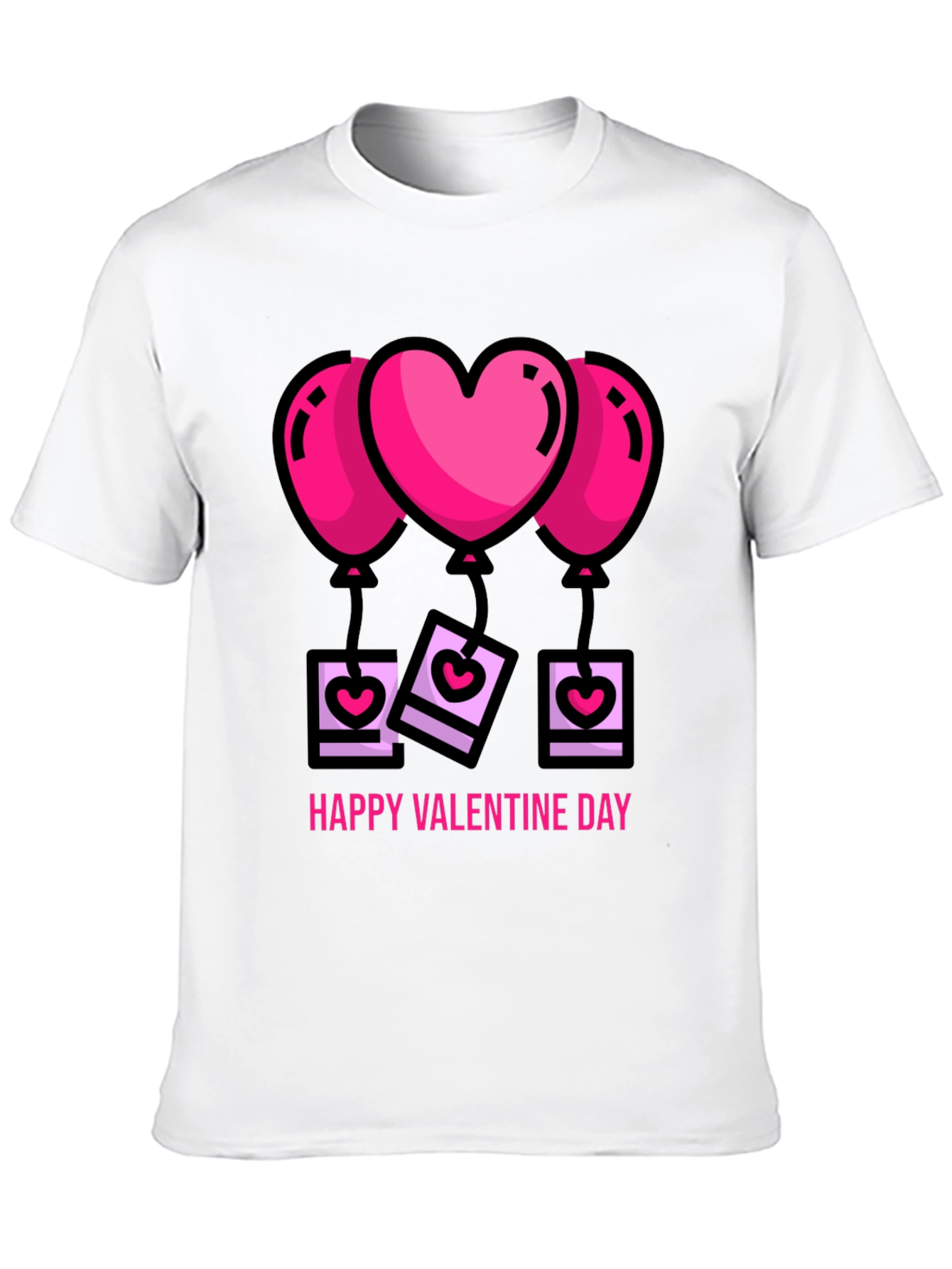 Valentines Day Heart Balloon T-Shirt
