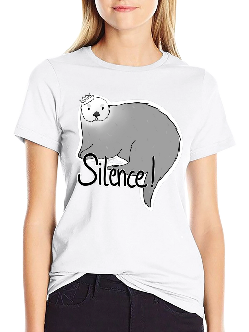 Silence Otter Graphic Tee