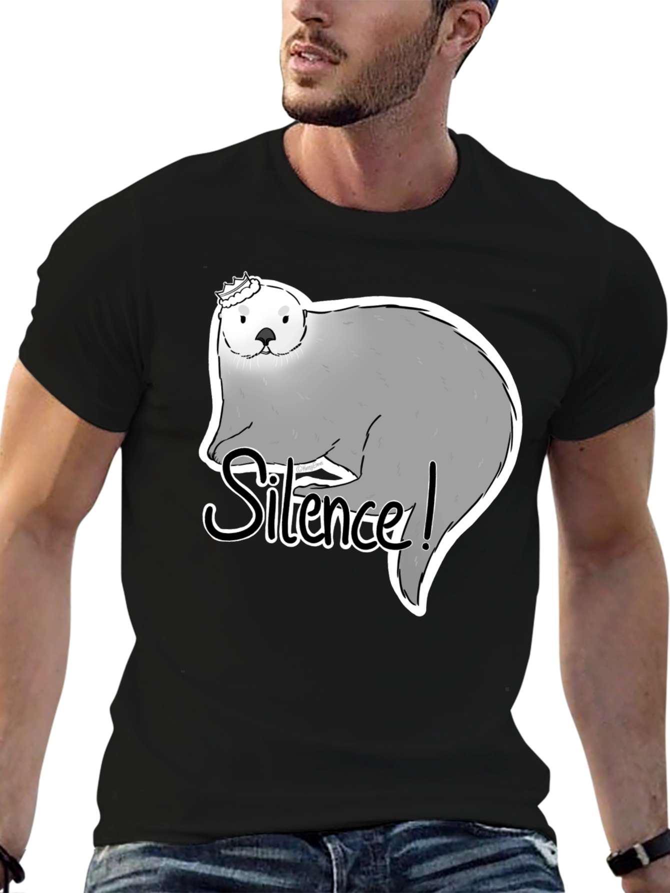 Silence Otter Graphic Tee