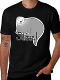 Silence Otter Graphic Tee