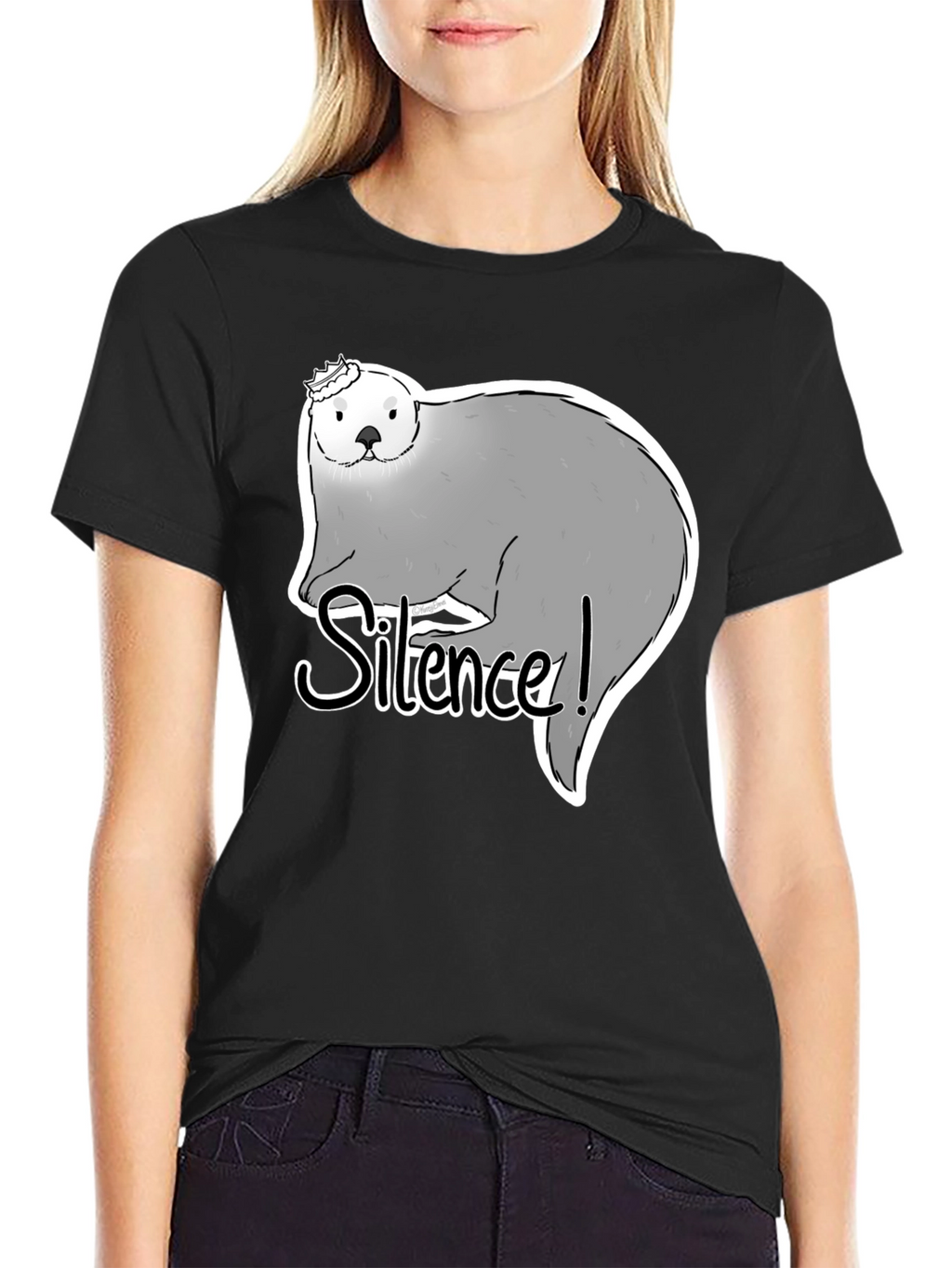 Silence Otter Graphic Tee