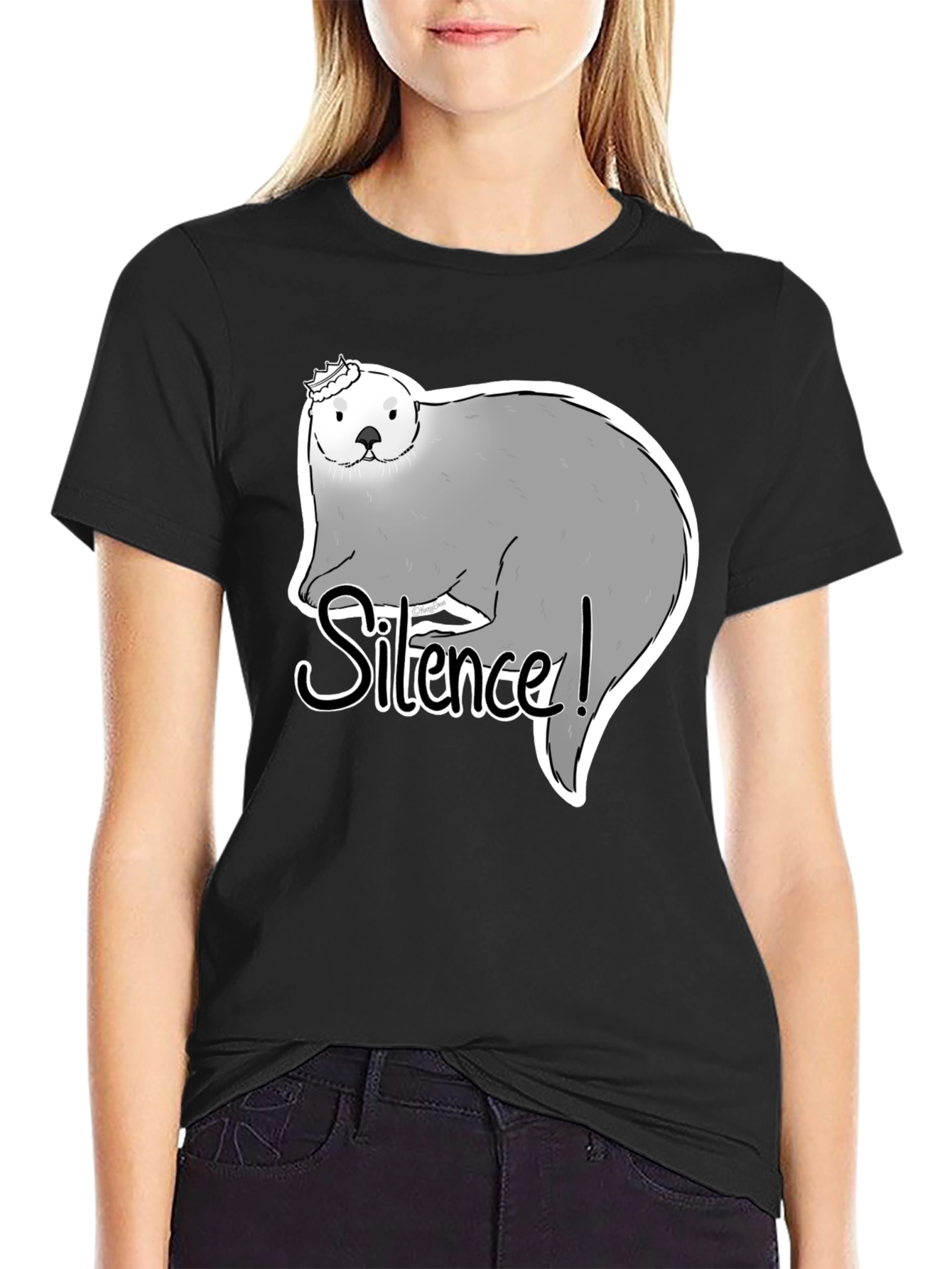 Silence Otter Graphic Tee
