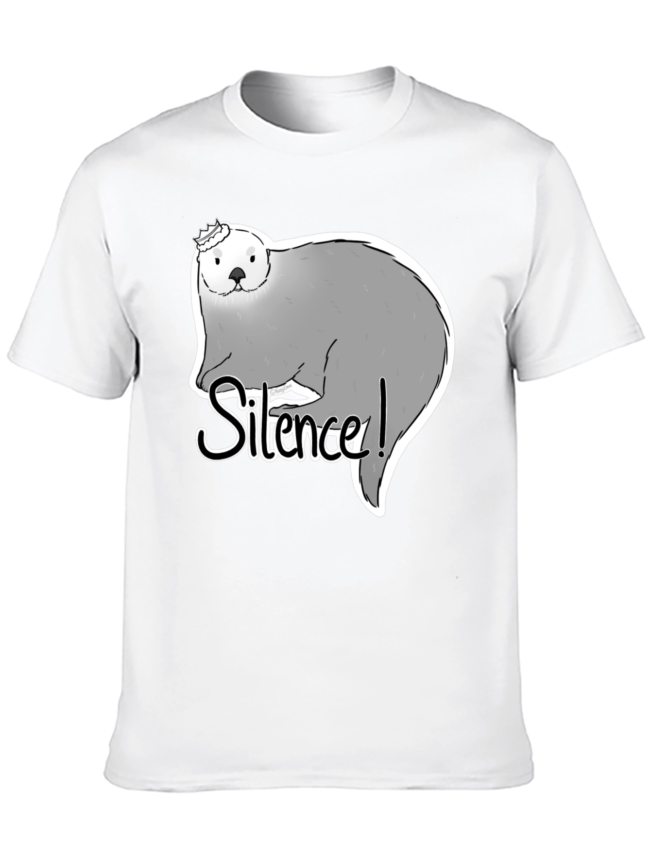 Silence Otter Graphic Tee