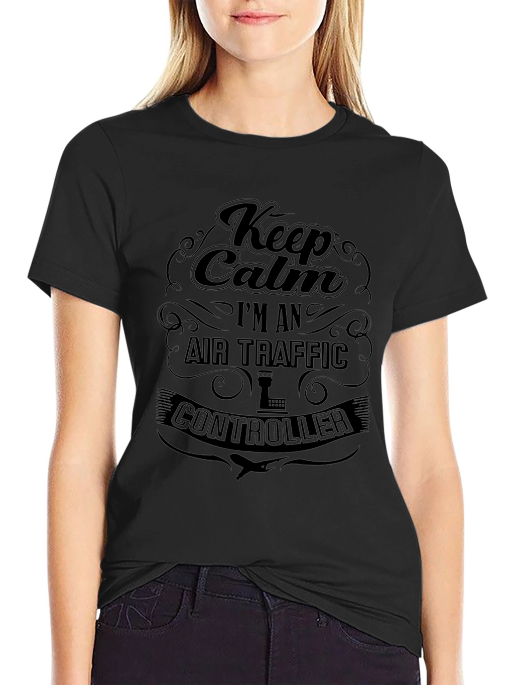 Keep Calm Air Traffic Controller T-Shirt