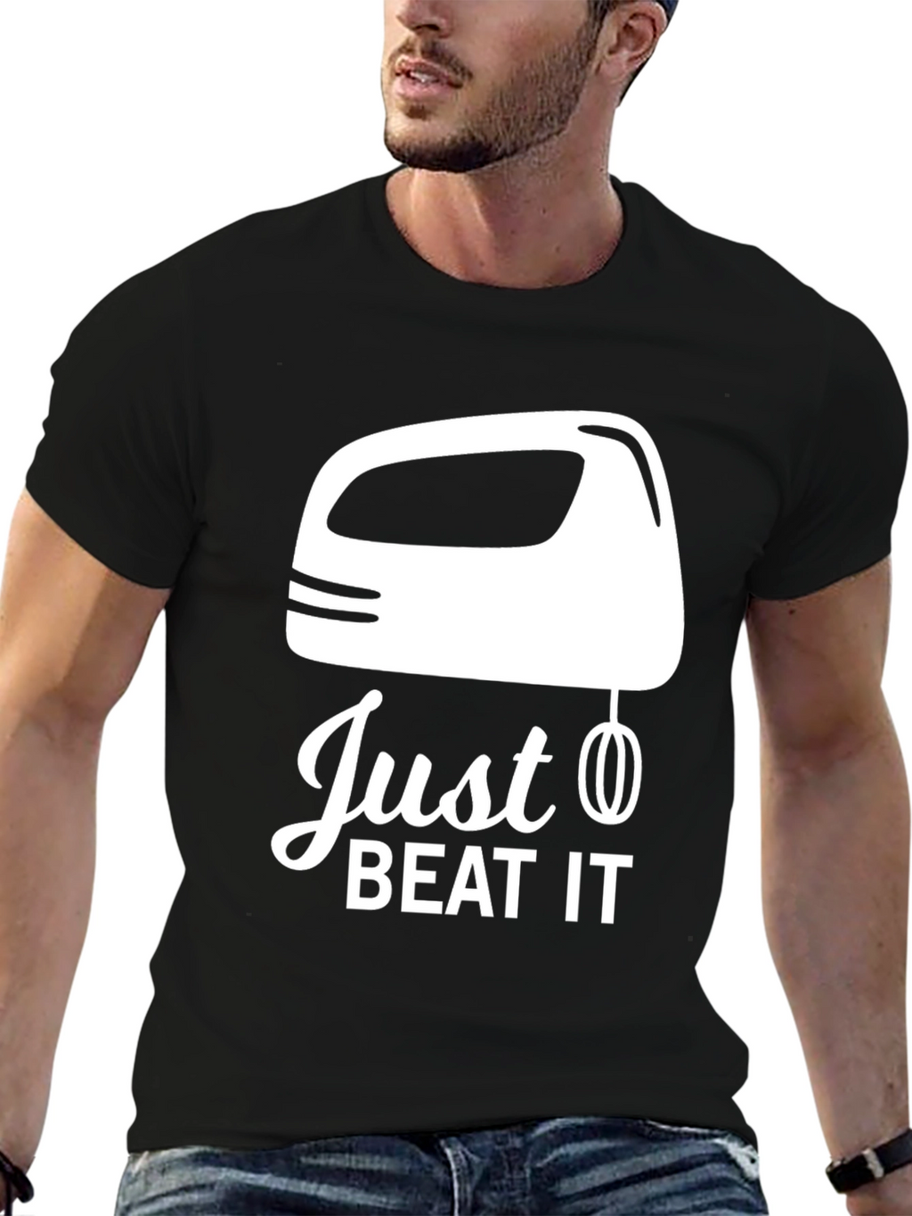 Just Beat It T-Shirt - Funny Baking Tee