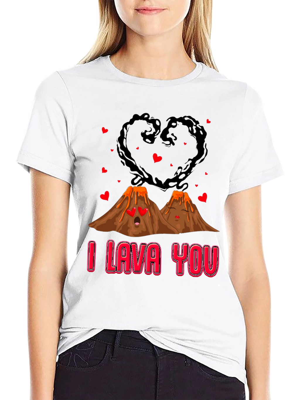I Lava You Valentines Day T-Shirt