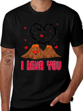 I Lava You Valentines Day T-Shirt