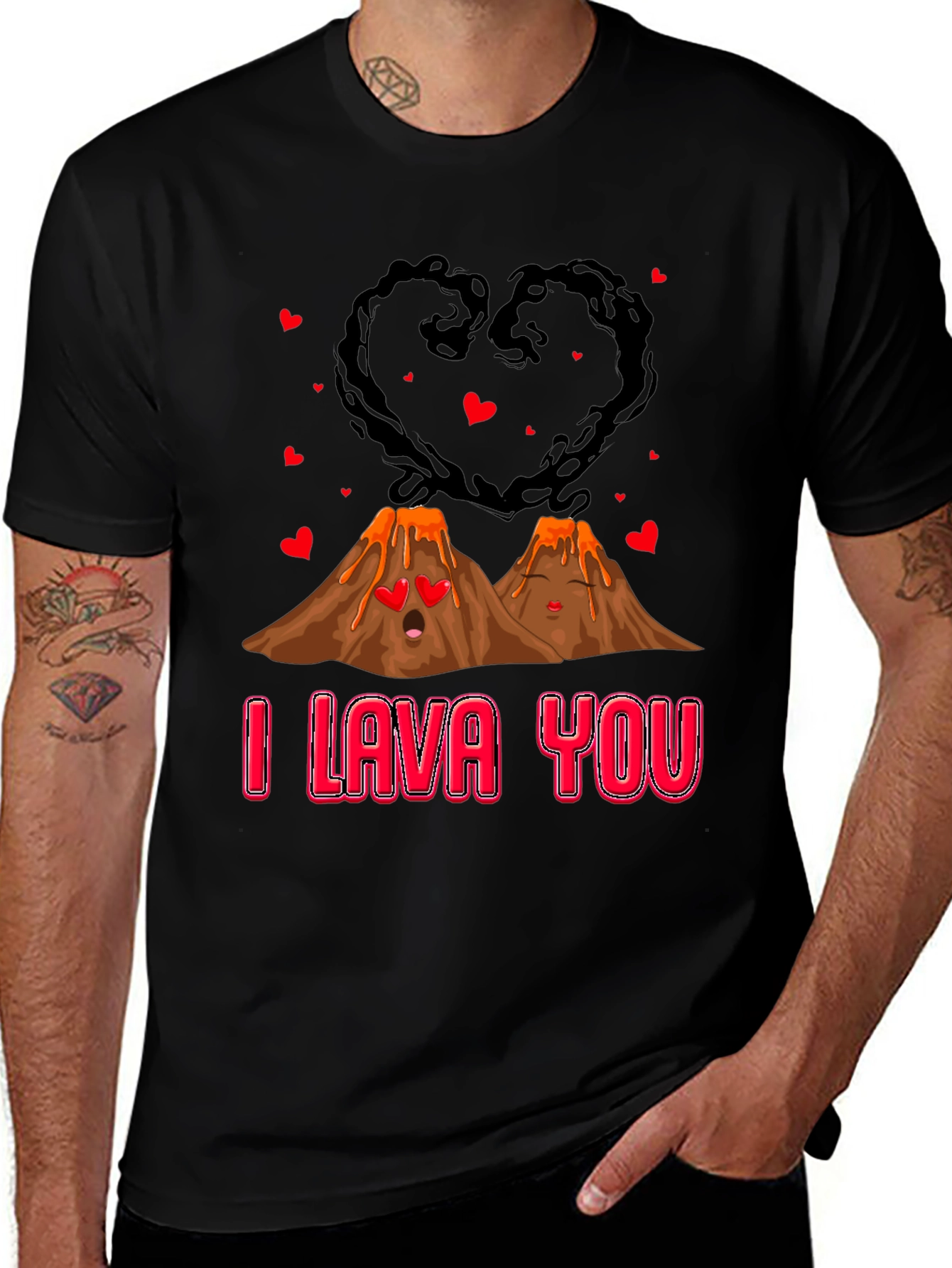 I Lava You Valentines Day T-Shirt