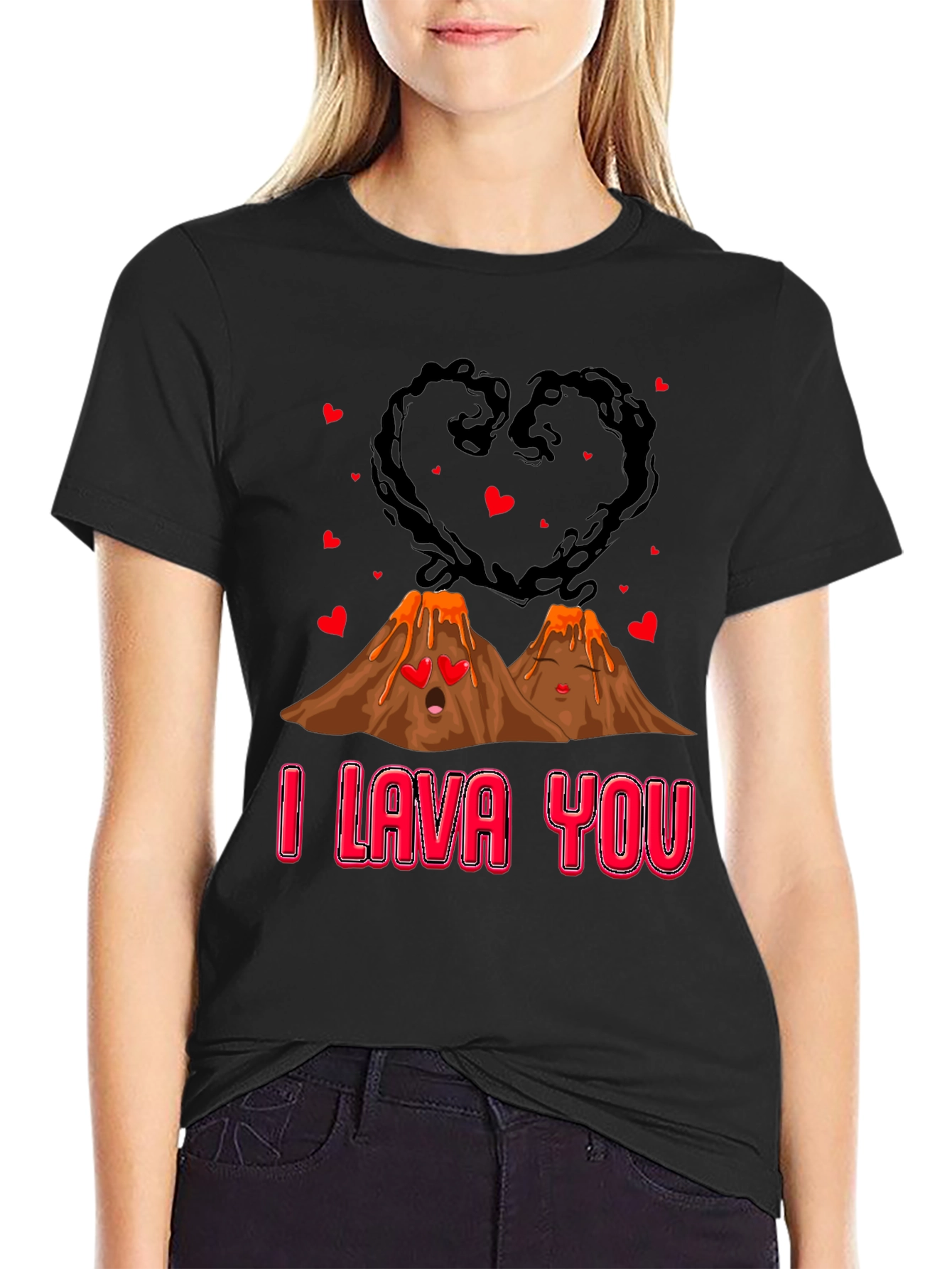 I Lava You Valentines Day T-Shirt