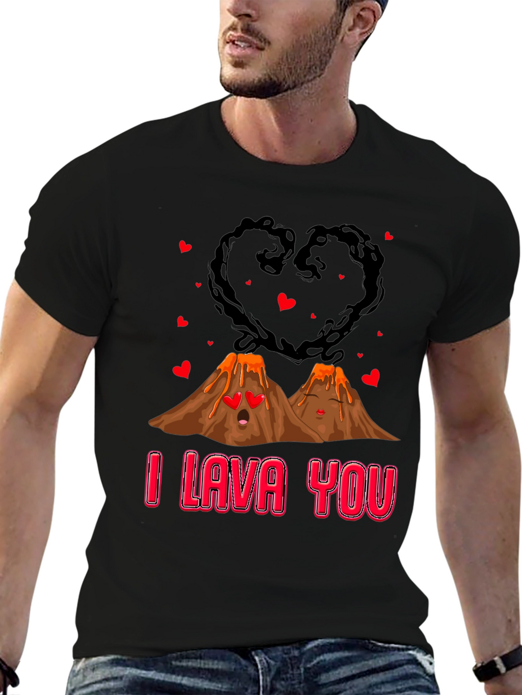 I Lava You Valentines Day T-Shirt