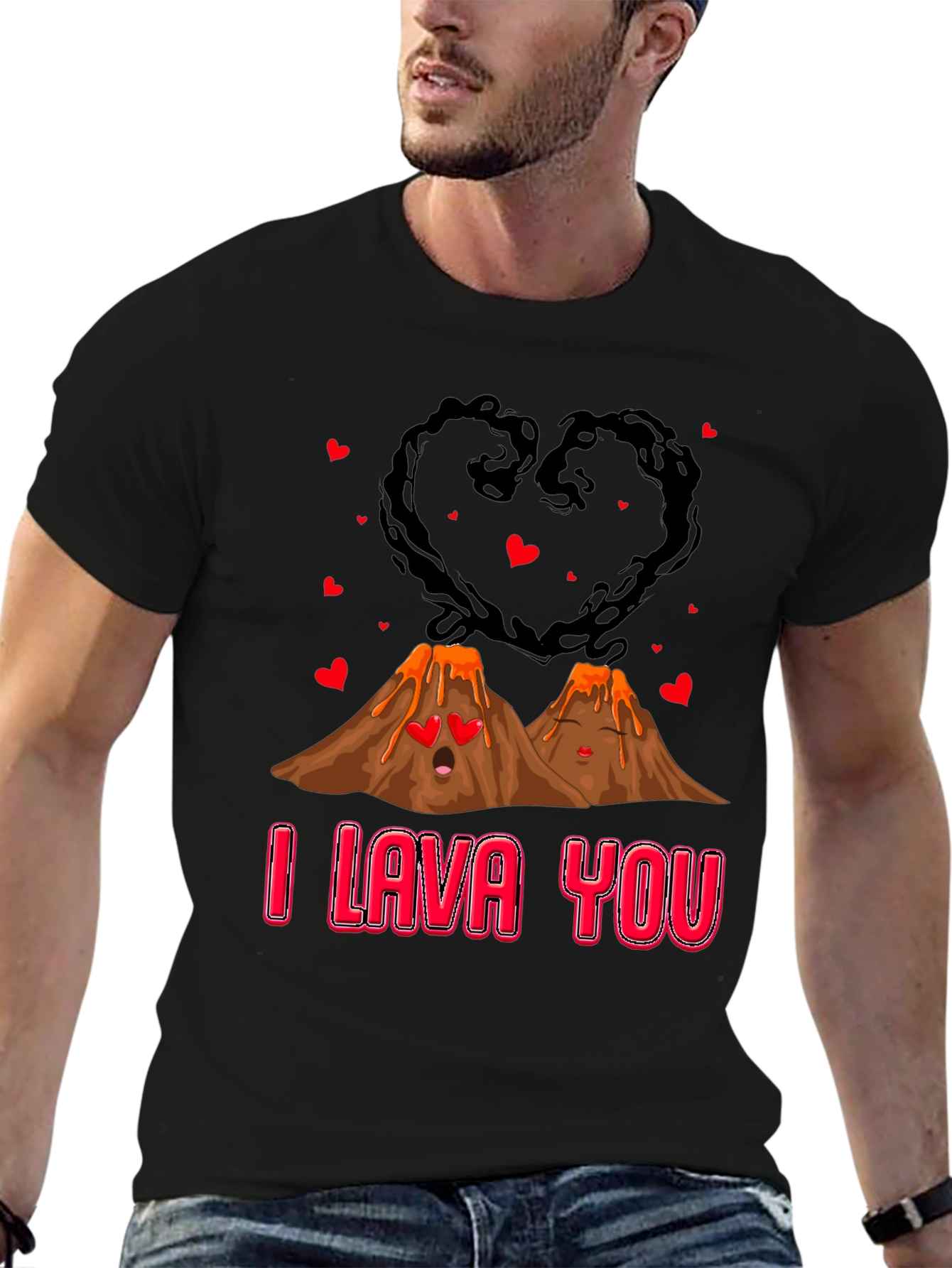 I Lava You Valentines Day T-Shirt
