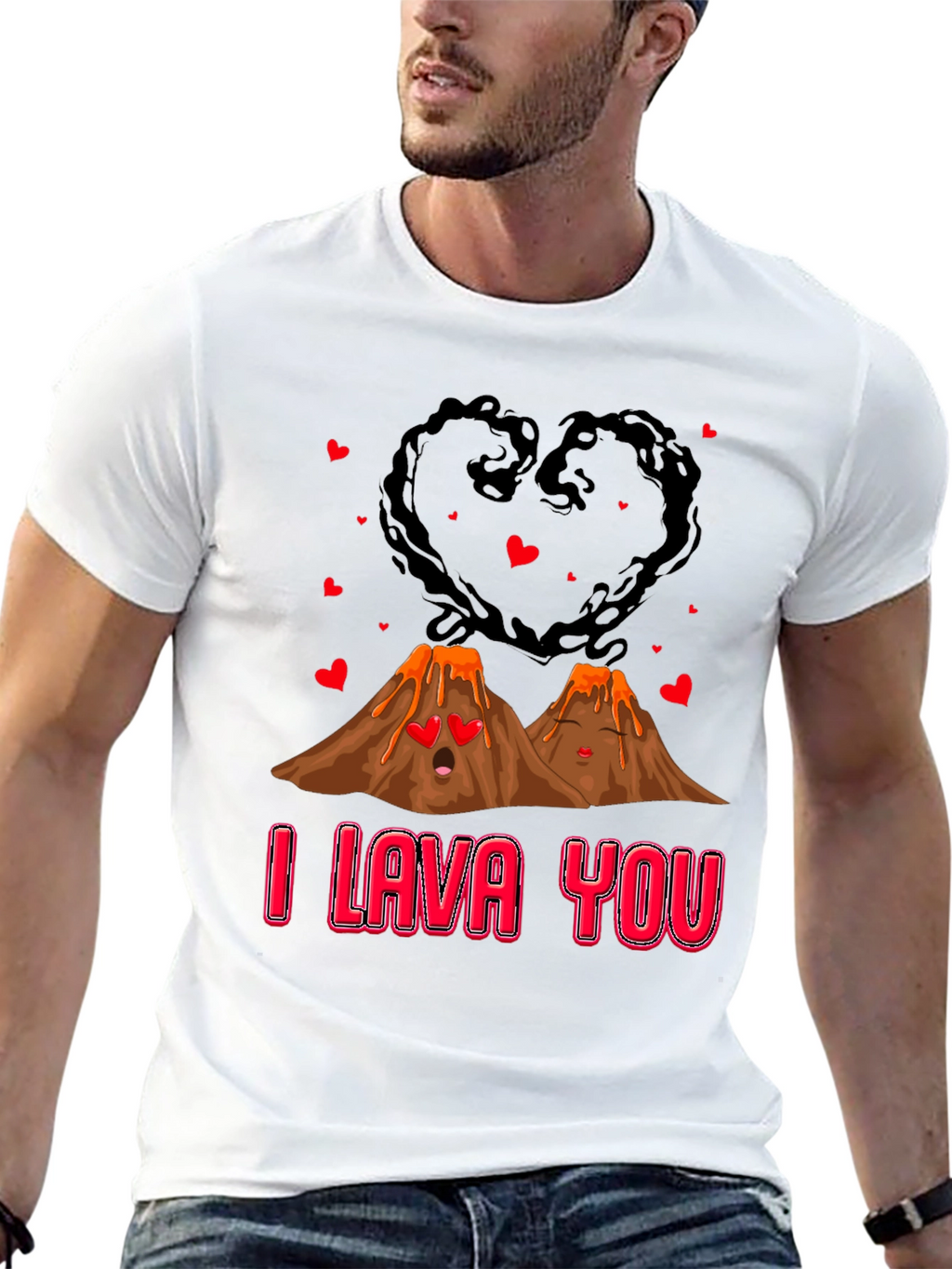 I Lava You Valentines Day T-Shirt