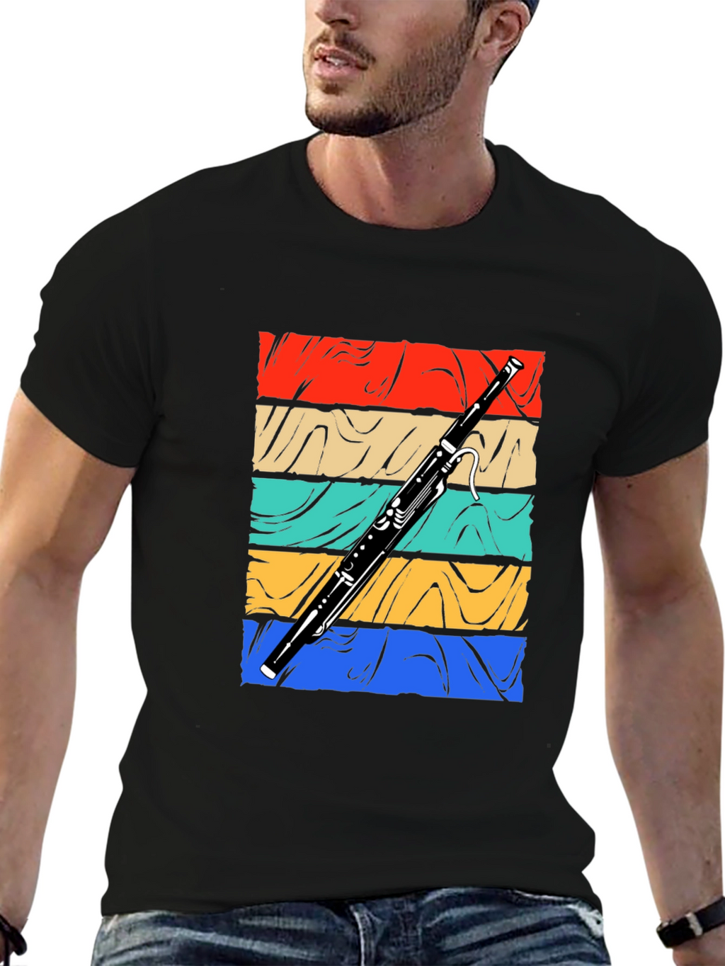 Bassoon Retro T-Shirt