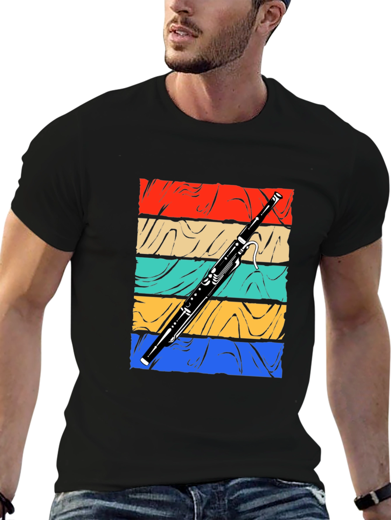 Bassoon Retro T-Shirt