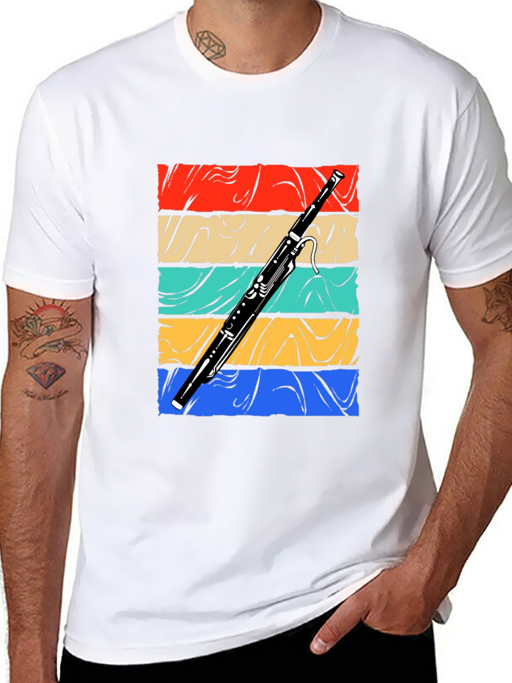 Bassoon Retro T-Shirt