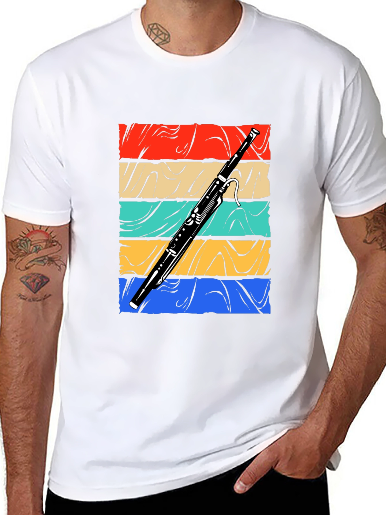 Bassoon Retro T-Shirt