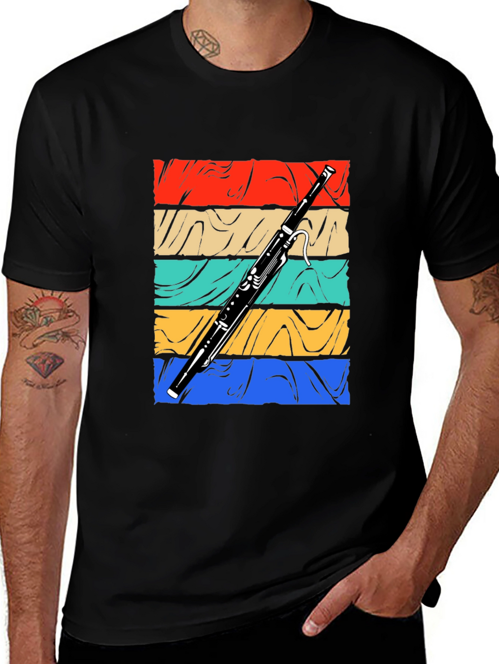 Bassoon Retro T-Shirt