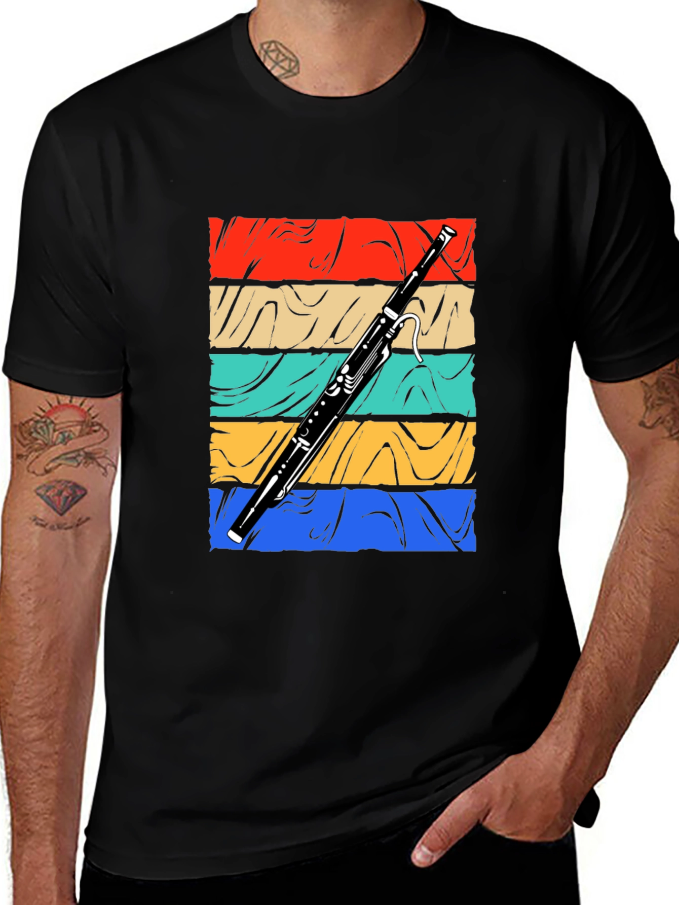 Bassoon Retro T-Shirt