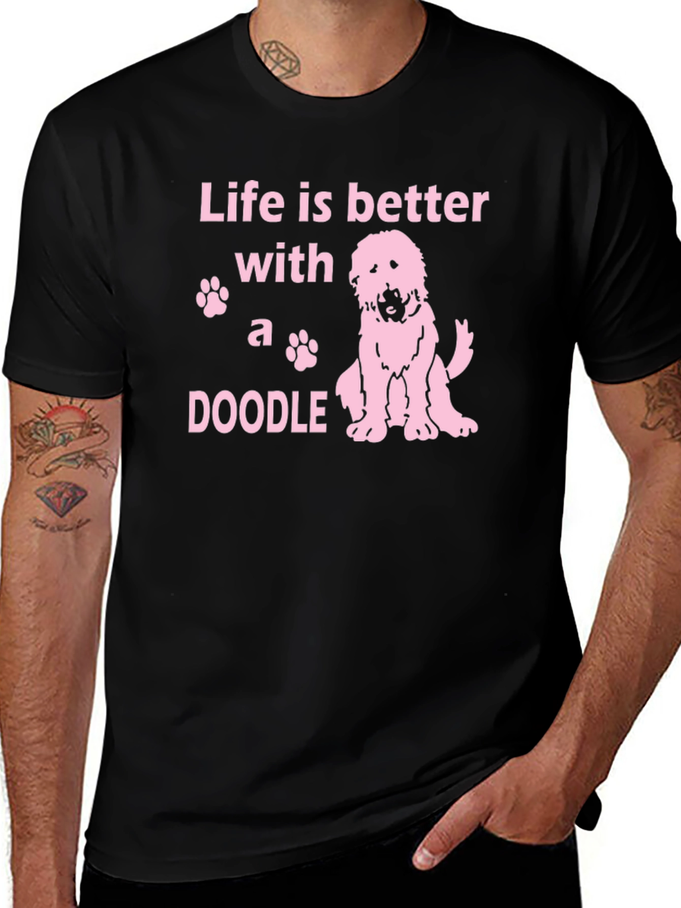 Life is Better With A Doodle T-Shirt