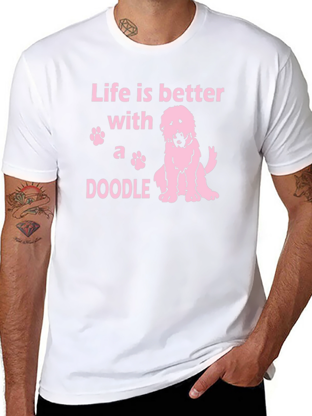 Life is Better With A Doodle T-Shirt