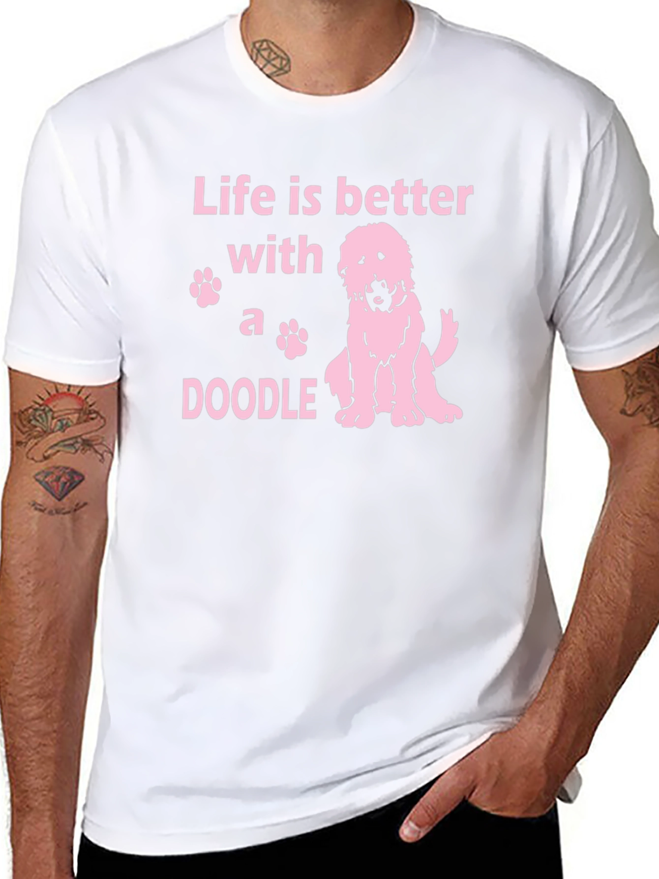 Life is Better With A Doodle T-Shirt
