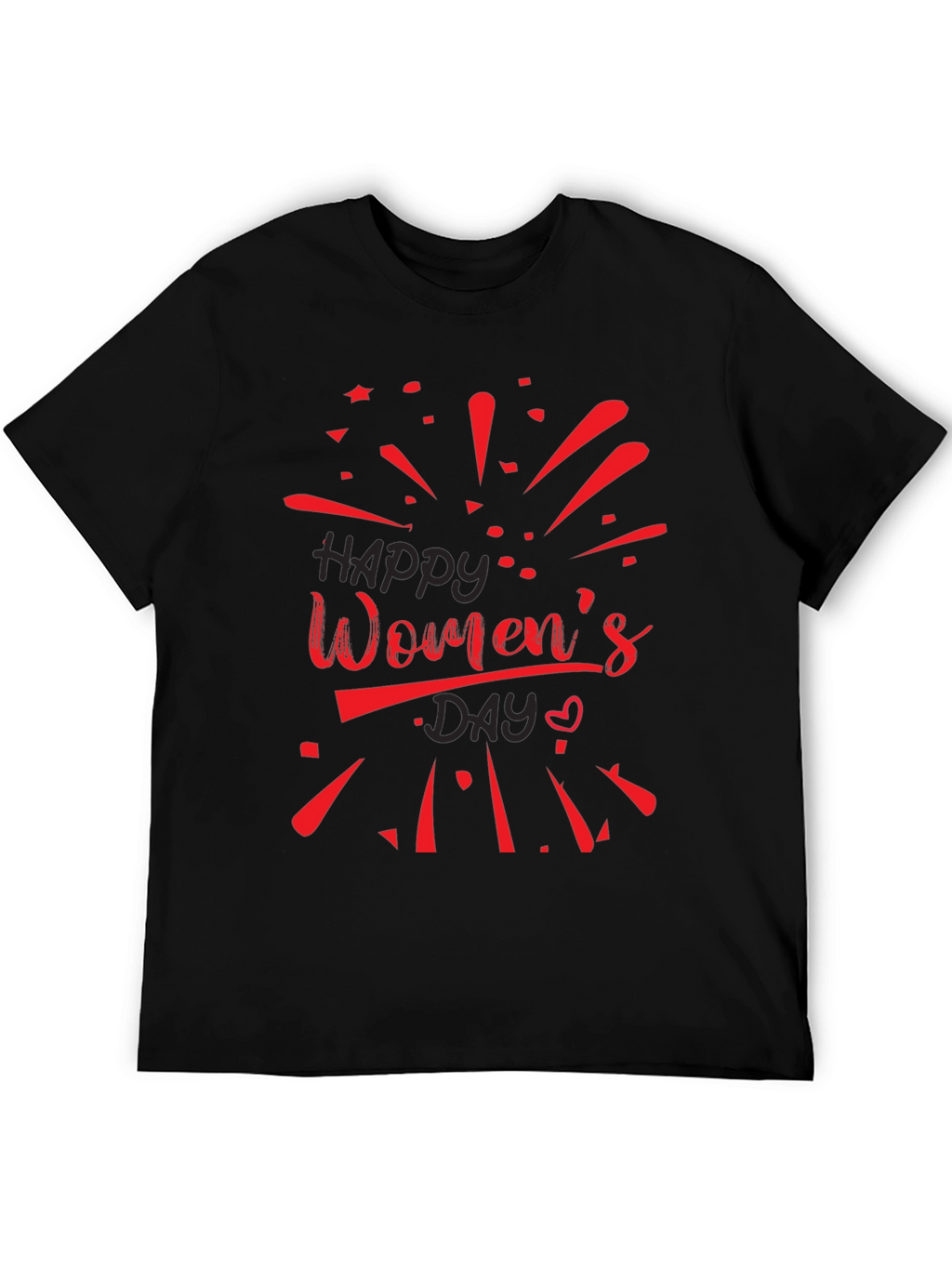 Womens Day Black Tee
