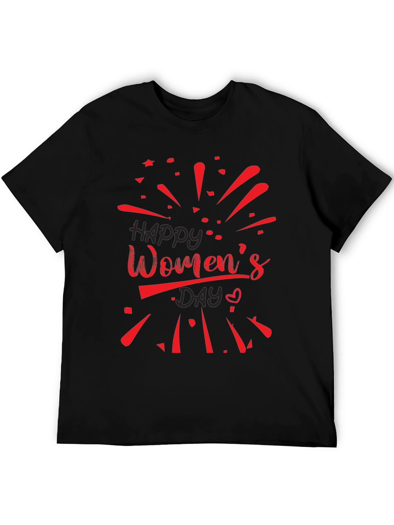 Womens Day Black Tee