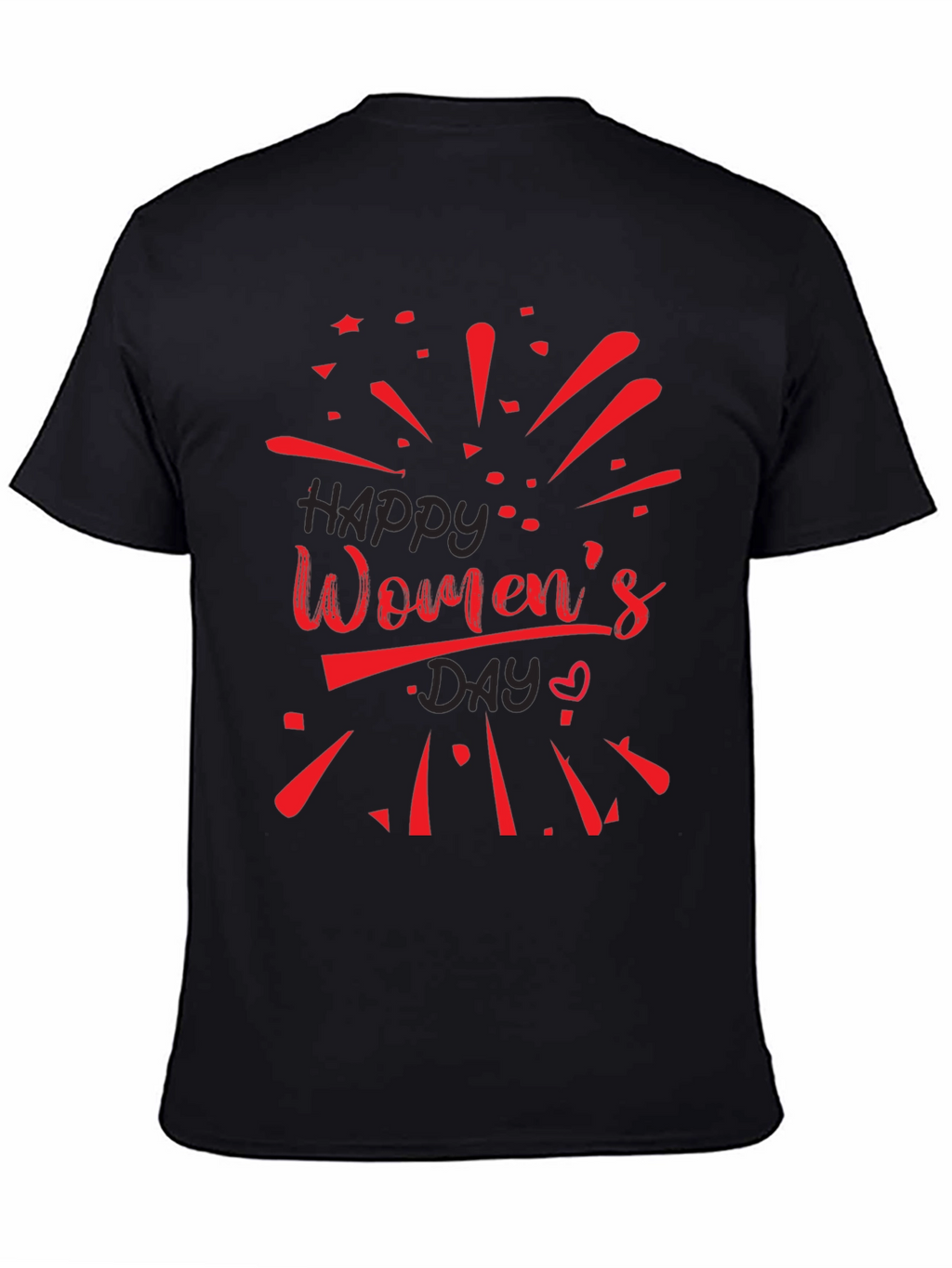 Womens Day Black Tee
