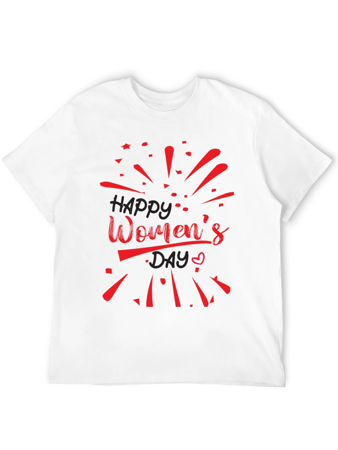 Womens Day Black Tee
