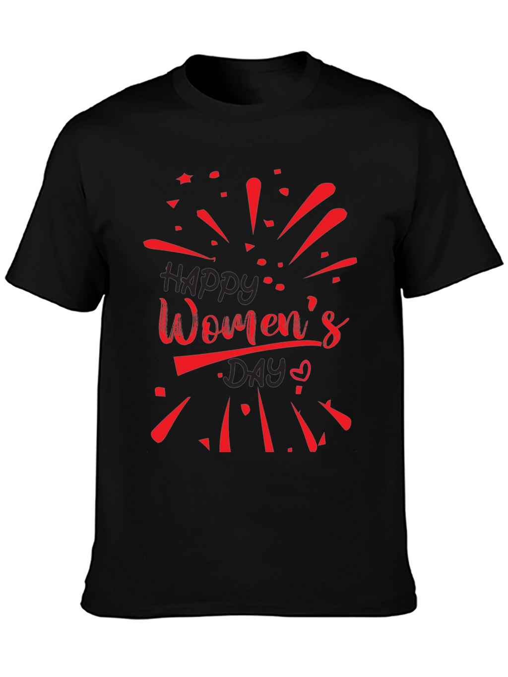 Womens Day Black Tee