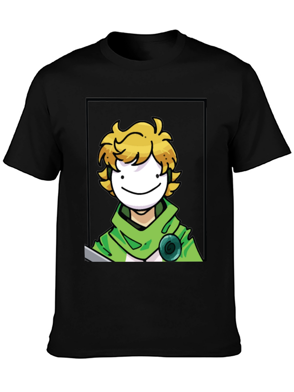 Dream Character Graphic Tee - Black