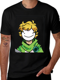 Dream Character Graphic Tee - Black