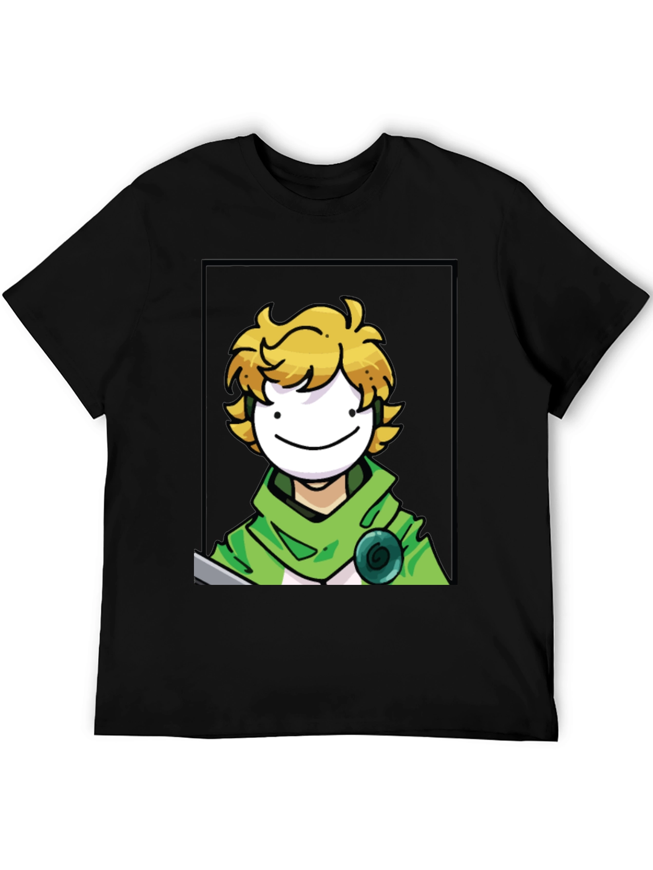 Dream Character Graphic Tee - Black