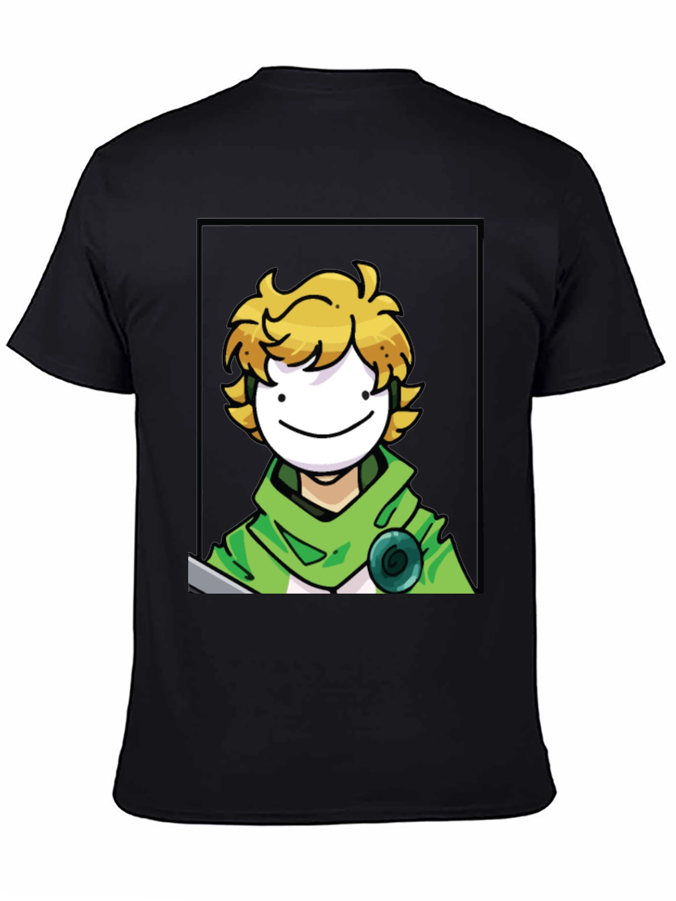 Dream Character Graphic Tee - Black