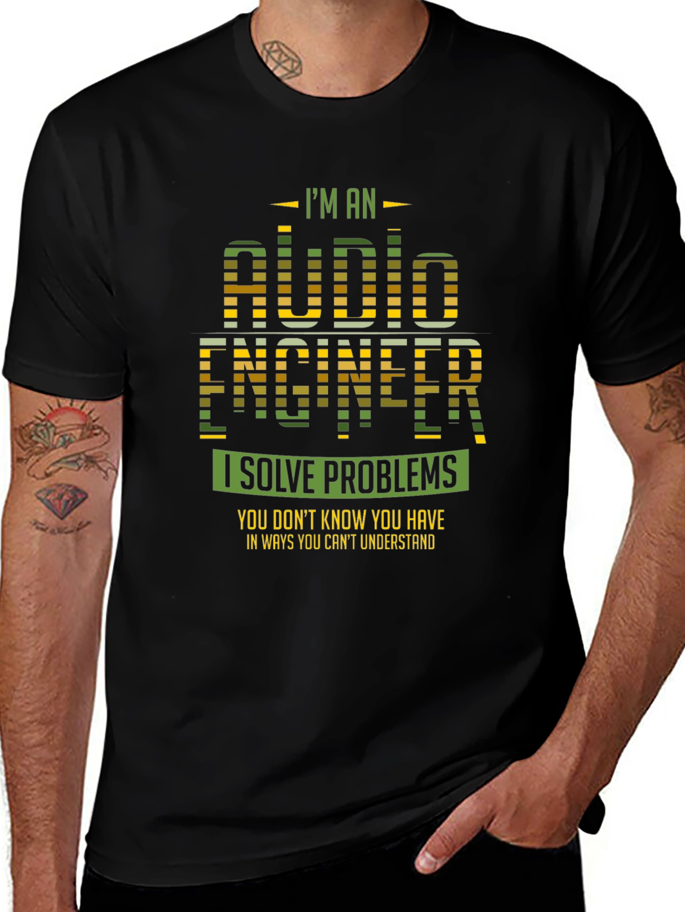 Audio Engineer Graphic T-Shirt