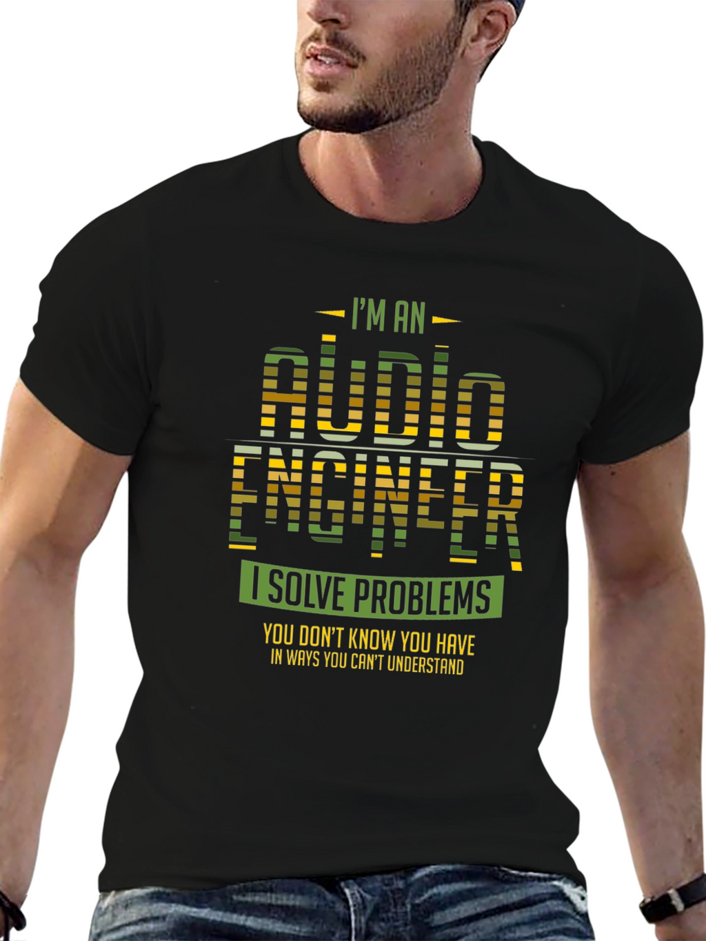 Audio Engineer Graphic T-Shirt
